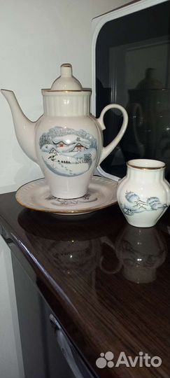 Сервиз Зимний Пейзаж, Прокопьевский завод