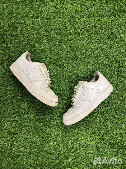 Кросовкки Nike air force 1 triple white оригинал