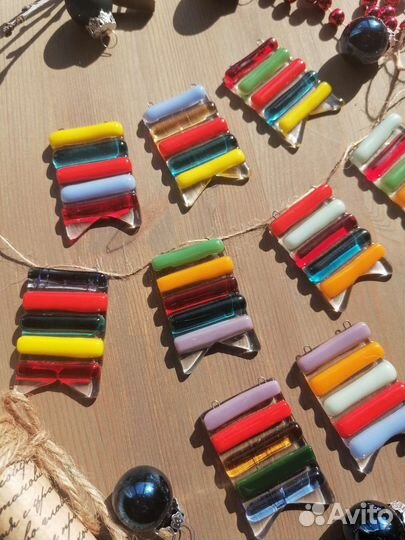 Елочные игрушки стекло