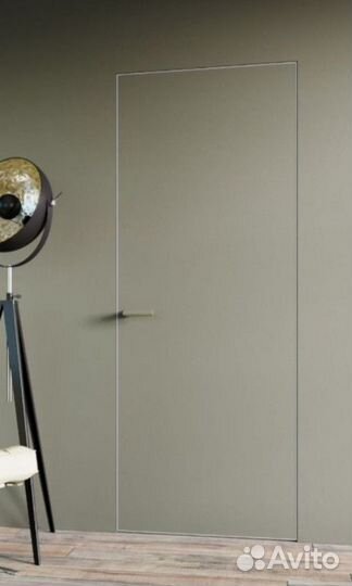 Скрытые двери под отделку