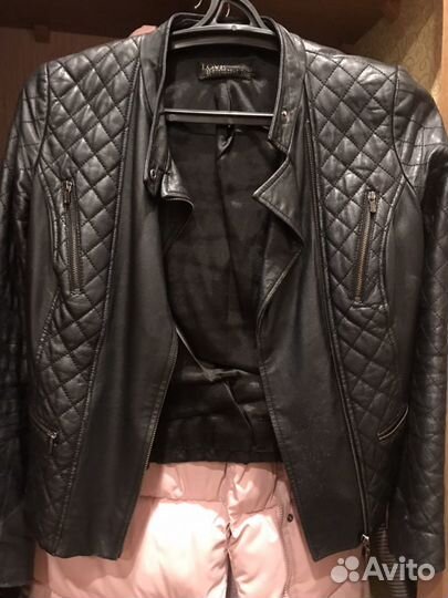 Кожаная куртка love republic