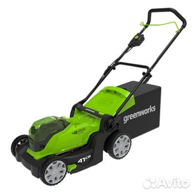 Газонокосилка аккумуляторная Greenworks G24X2LM41
