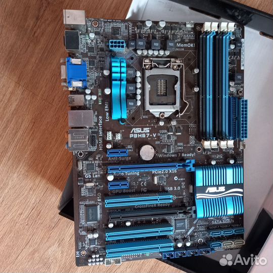 Материнская плата asus Р8Н77-V