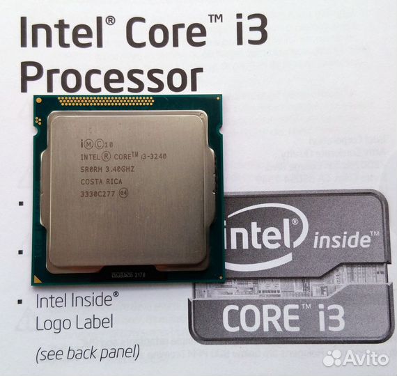 Процессор Intel Core i3-3240