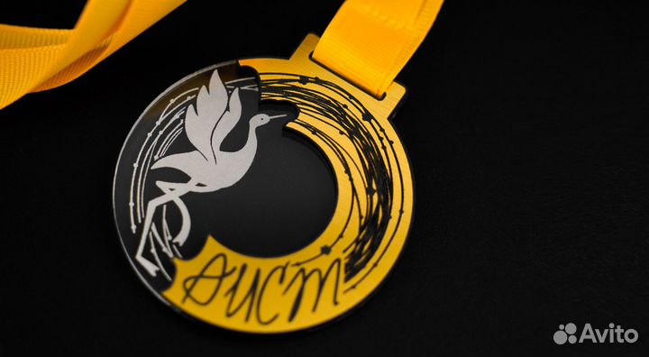 Медаль акриловая 70*70