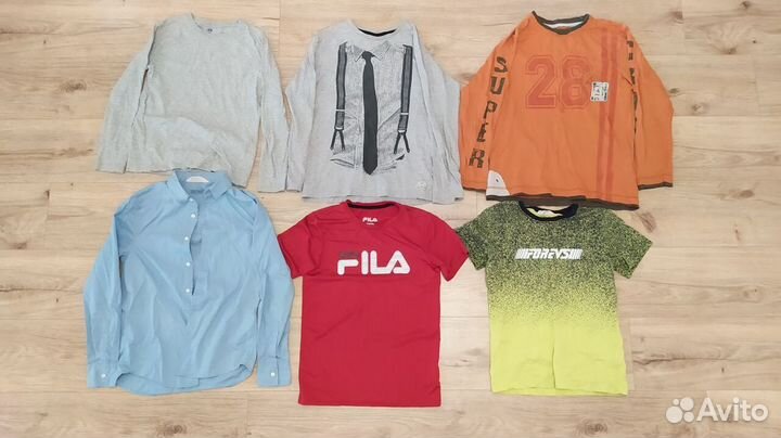 Детские вещи пакетом на мальчика 134-140