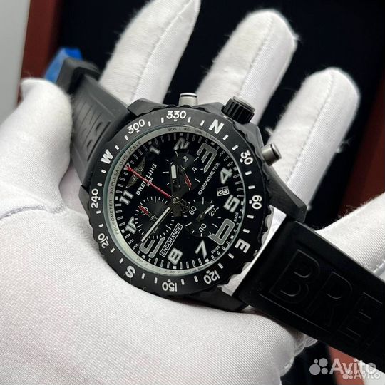 Часы мужские черные Breitling