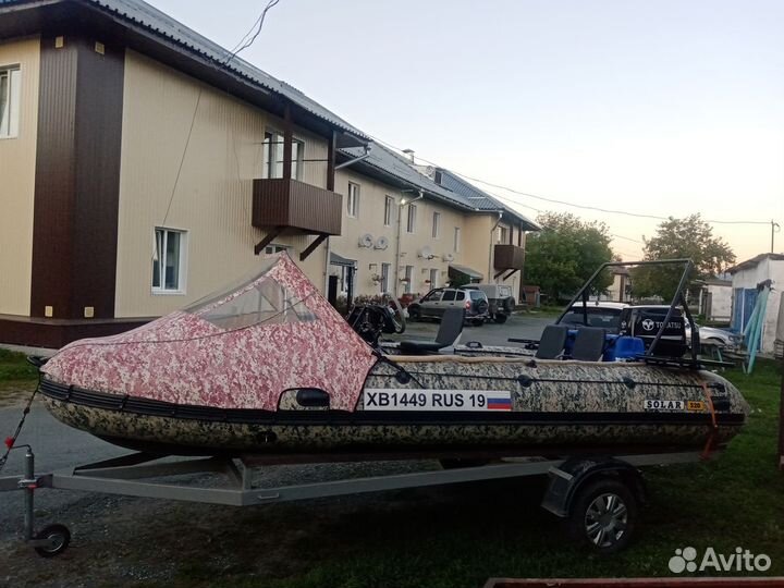 Лодка водомётноя солар 520