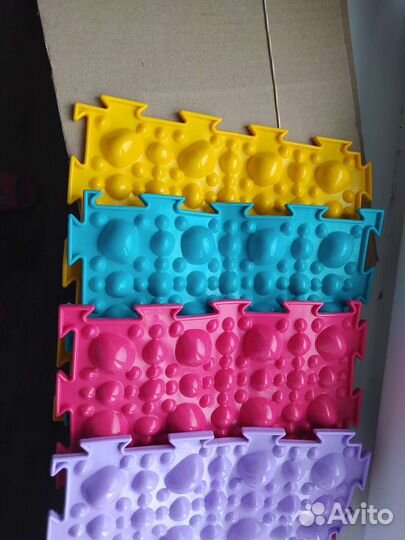 Детский коврик пазл. Пазлы новые (3шт.)