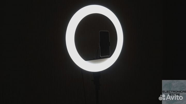 Кольцевая Светодиодная Лампа 45 см с Держателем Яр