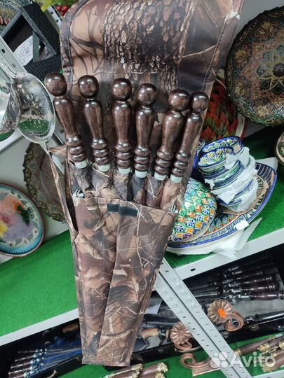 Набор шампуров в чехле