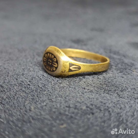 Серебряное Кольцо Серебро 925 Проба Клеймо Ретро