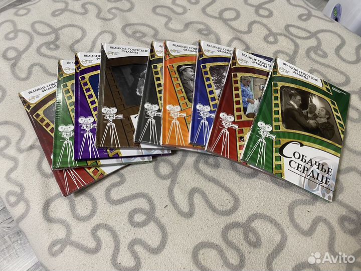 Книги и диски Великие советские фильмы