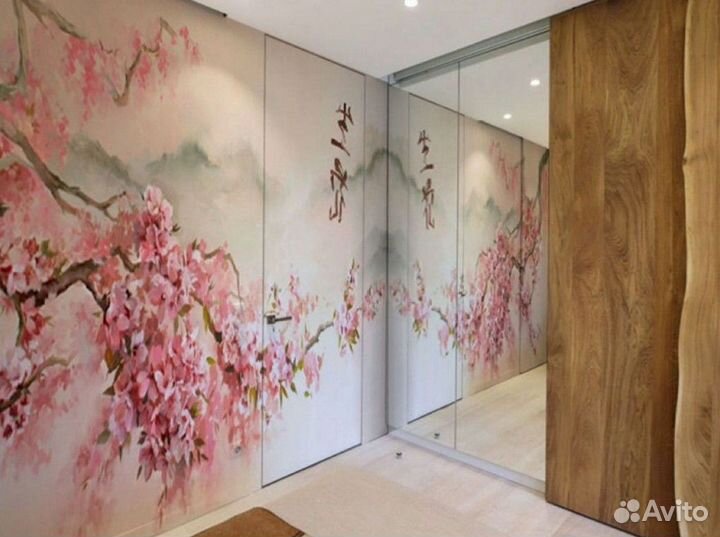 Скрытые межкомнатные двери под покраску