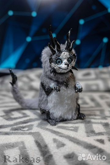 Игрушка ручной работы - Дракошик