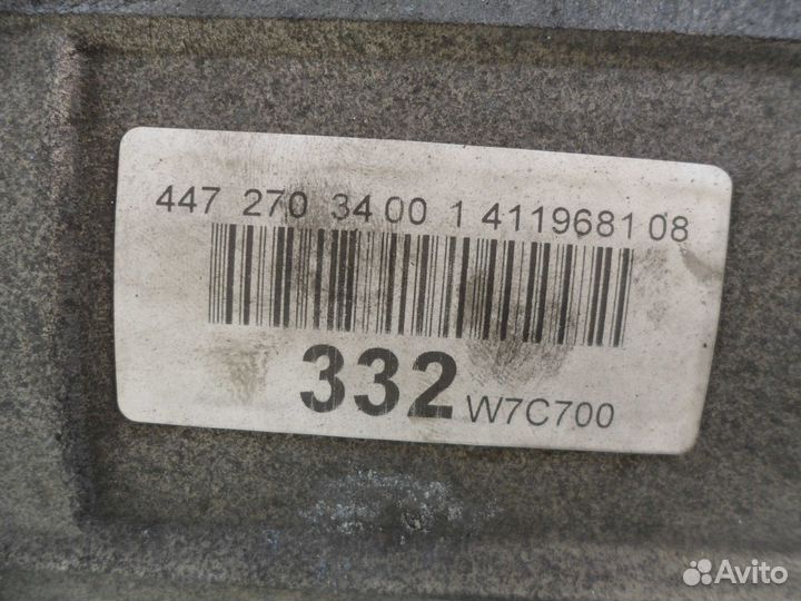 АКПП 722908 mercedes-benz Vito W447 (2014-2020)