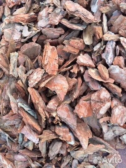 Кора, мульча лиственницы