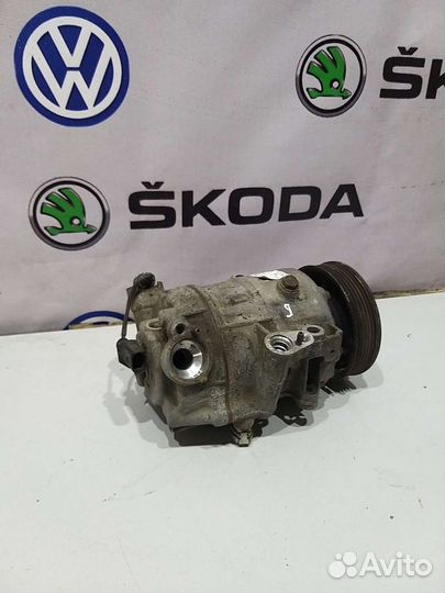 Компрессор кондиционера Skoda Rapid 2016