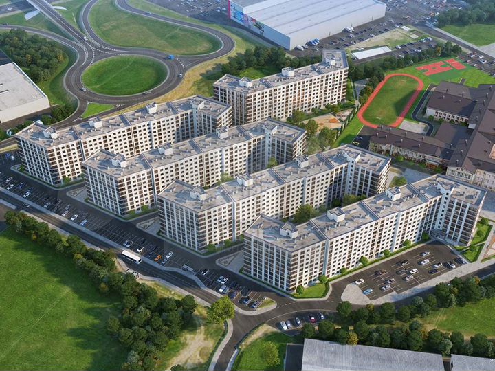 1-к. квартира, 43 м², 8/9 эт.