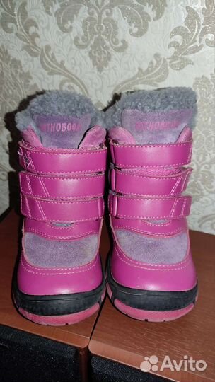 Ботинки детские зимние для девочки