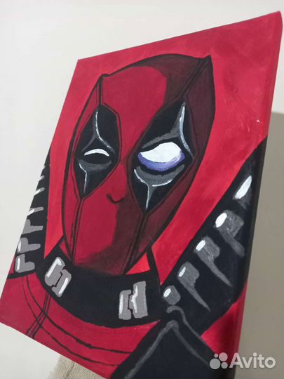 Картина акрилом на холсте с подрамником