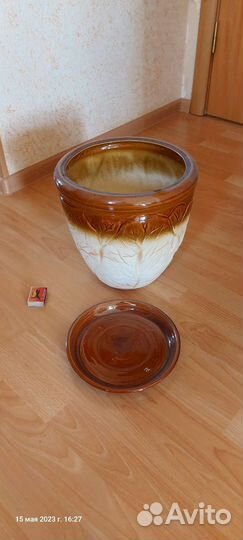 Горшок керамический