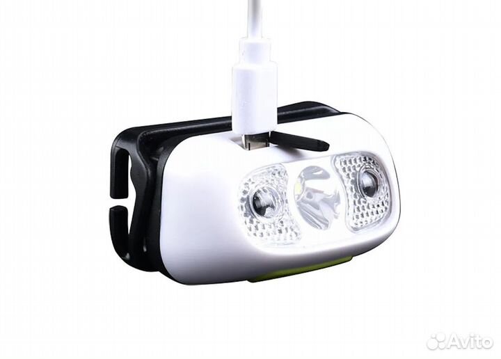 Фонарь налобный FiTorch HS1R (USB зарядка, датчик