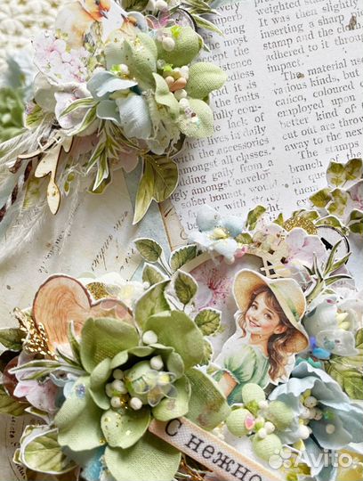 Открытка ручной работы