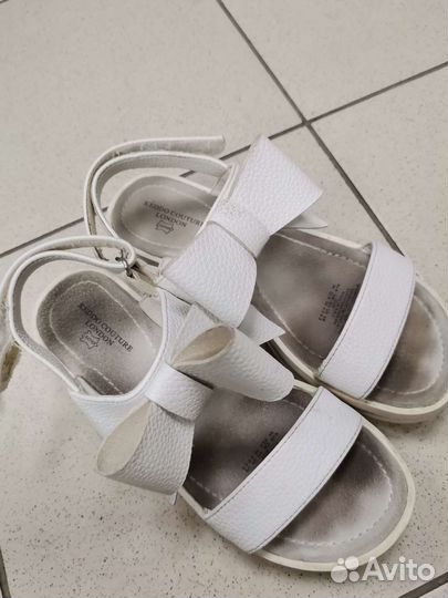 Босоножки натуральная кожа белые 36 размер