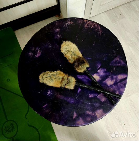 Барабан Ручная работа кожа козёл