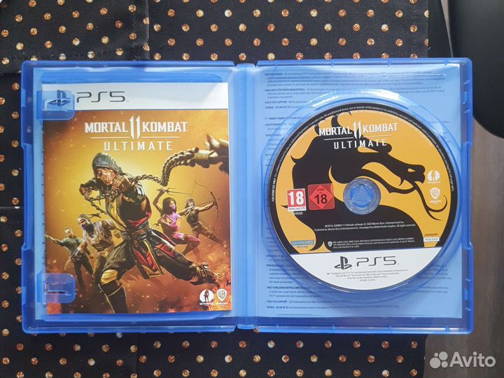 Продам mortal kombat 11 ultimate ps5