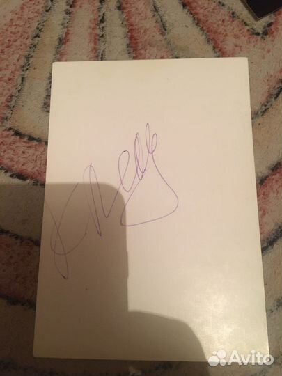 Автограф Катя Лель