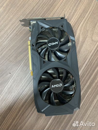 Видеокарта Red dragon powercolor RX 580 rx580 8 гб