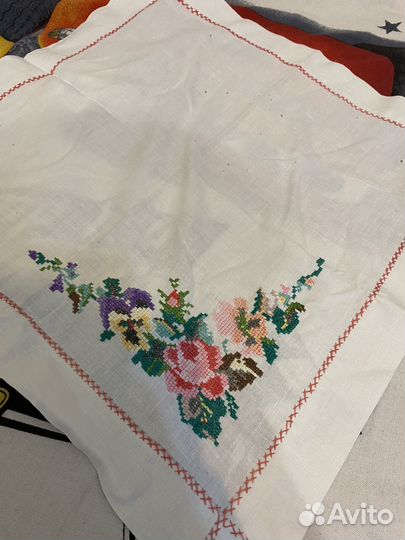 Салфетки вышивка