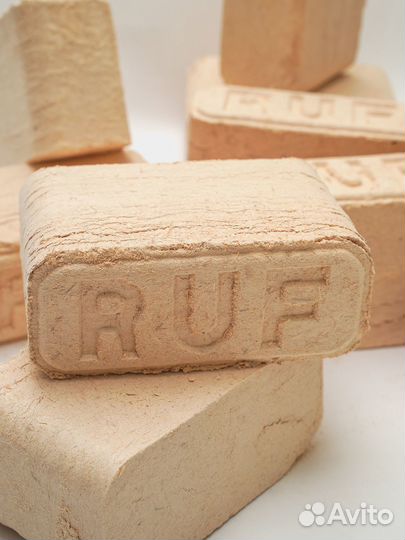 Топливные брикеты, тип RUF, береза, пыль