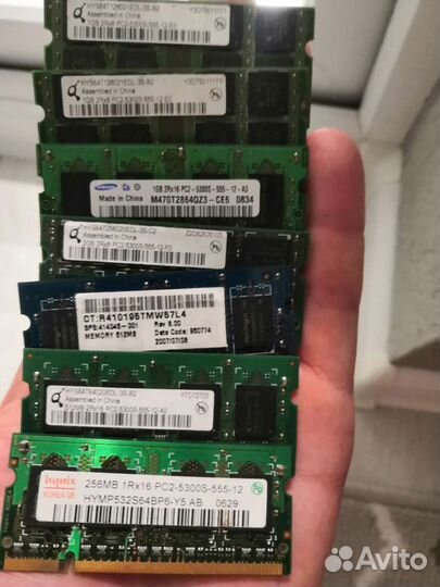 Оперативная память ddr2 для ноутбука