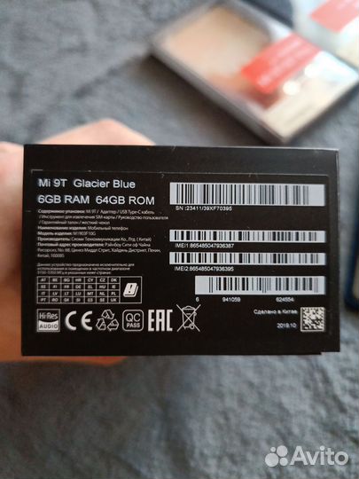 Xiaomi Mi 9T, 6/64 ГБ