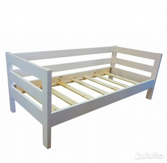 Кровать односпальная 90х200 с матрасом бу