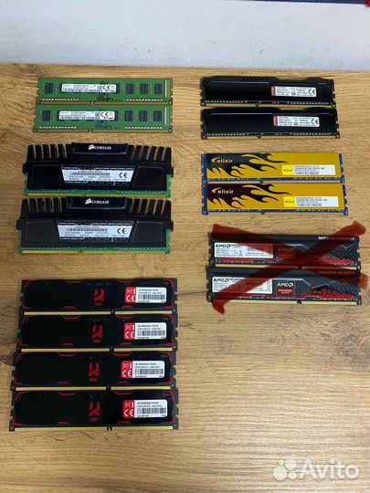 Оперативная память DDR3, 4Gb, 8Gb, 16Gb