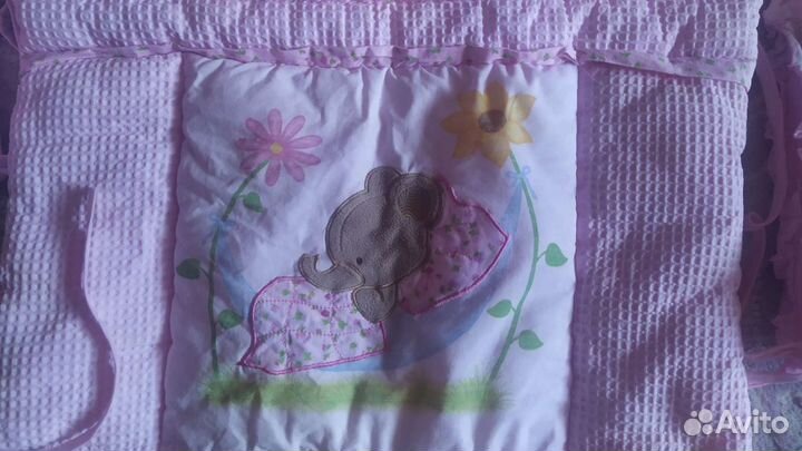 Бортики в детскую кроватку