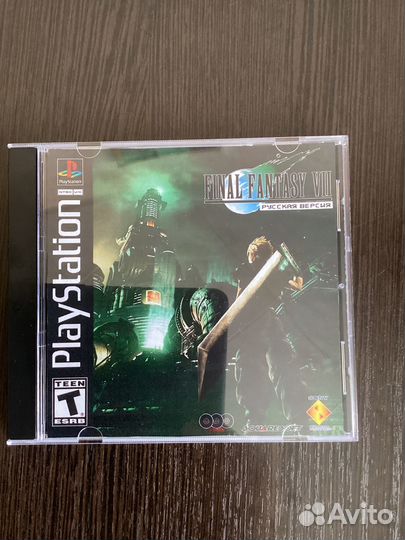 Final Fantasy VII (3CD) на PlayStation 1