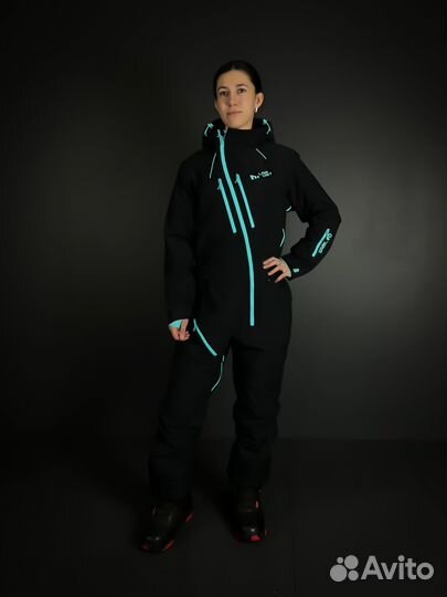 Комбинезон горнолыжный Lamost унисекс чёрный