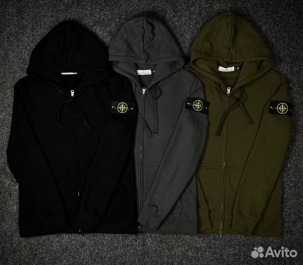 Зип худи Stone Island