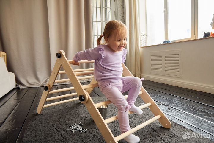 Куб Пиклера / детская лесенка - домик, треугольник