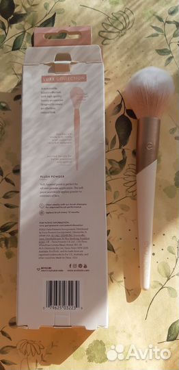 Кисть ecotools Luxe Collection, Plush Powder Brush