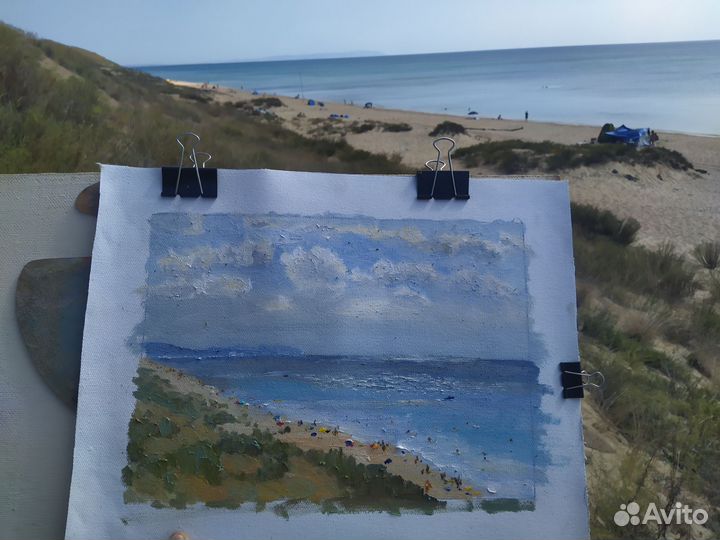 Картина маслом на холсте с натуры