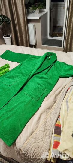 Банный халат махровый