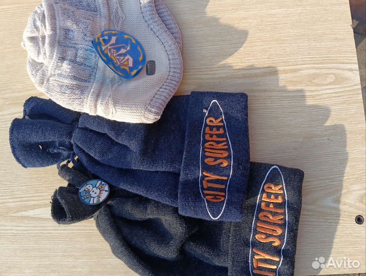 Детские зимние шапочки