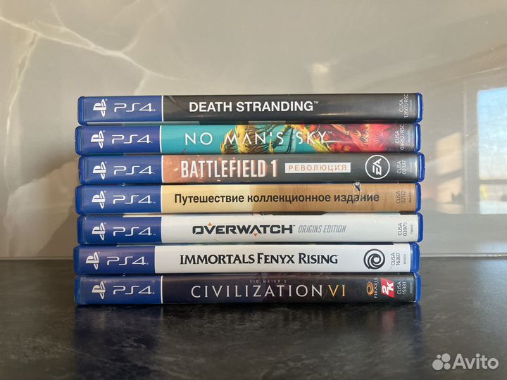 Диски игры для ps4