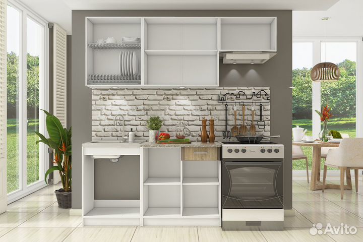 Кухонный гарнитур Бланка стл.094.00